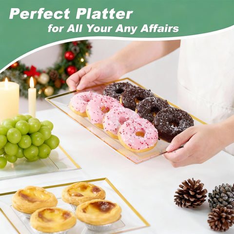 FocusLine disposable party trays enable quick cleanup after events