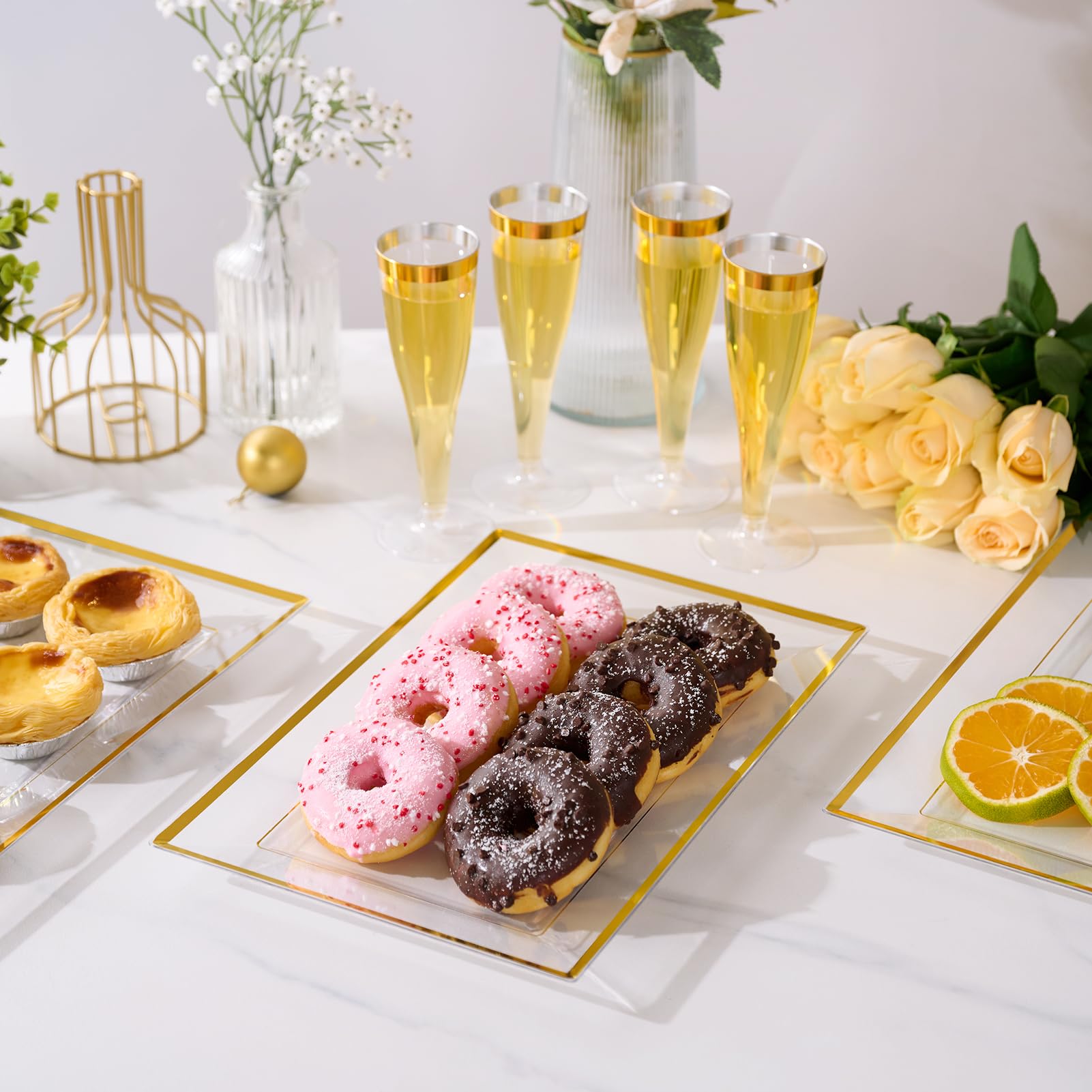 FocusLine BPA-free plastic trays ensure safe food presentation