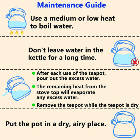 Foedo Tea Kettle after use, ready to clean and dry for shine