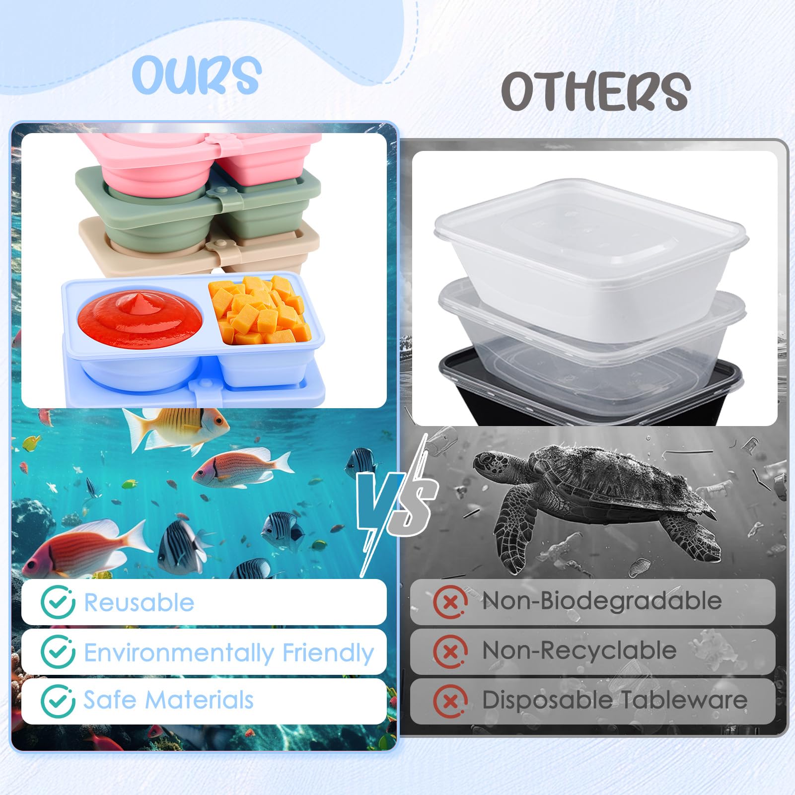 foergenova leakproof lid design prevents spills in bags and desks.