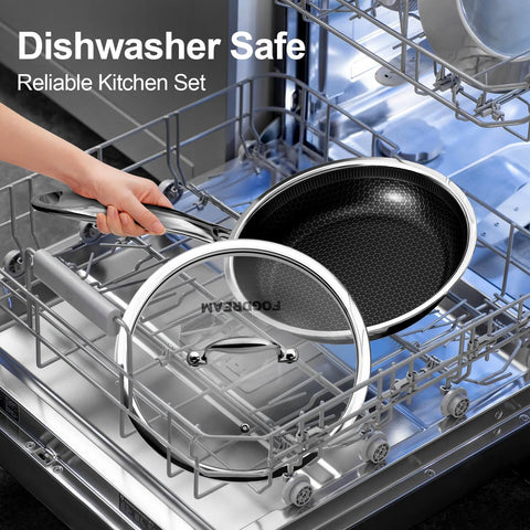 FogDream dishwasher-safe design simplifies cleanup after cooking.
