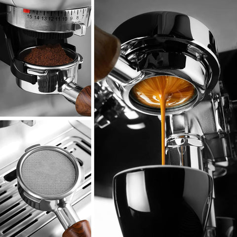 Fogkay detachable bottomless design allows quick cleaning and flexible basket choices