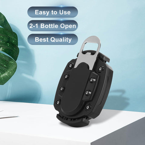 Fogsea opener with built-in bottle opener for convenient beverage access.