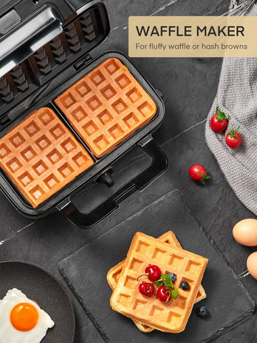 FOHERE 5-gear temperature control enables precise cooking.