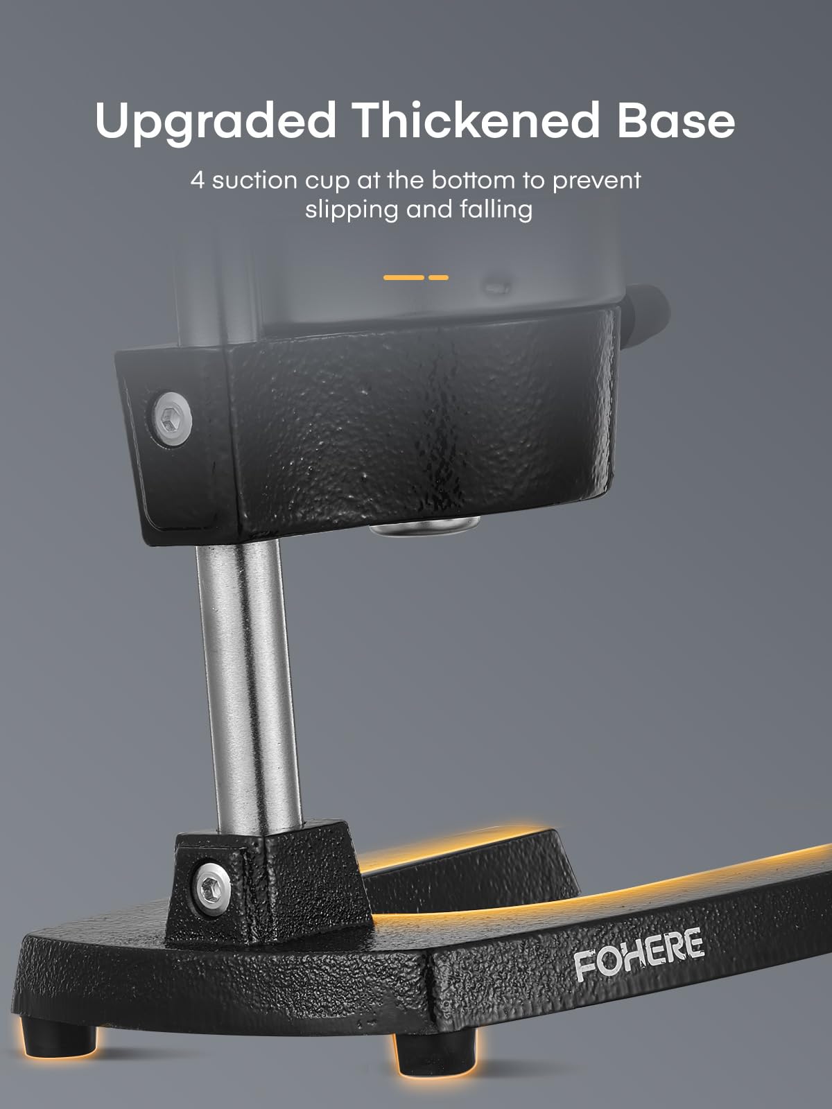 FOHERE anti-slip feet keep the press stable during operation