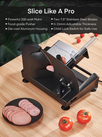FOHERE die-cast aluminum body offers durability and easy cleaning.