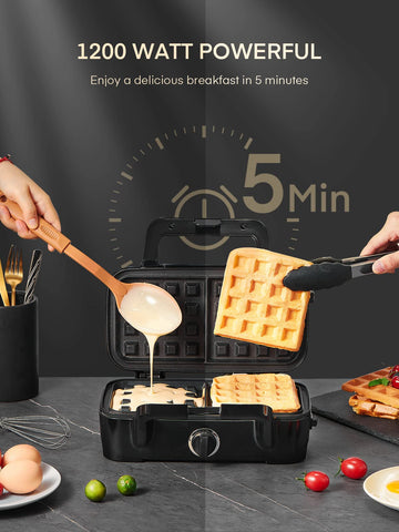 FOHERE non-stick coating ensures easy release and simple cleaning.