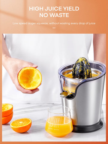 FOHERE small cone stored inside large cone for easy, mess-free juicing.