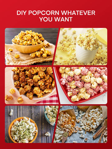 FOHERE vents promote cooling and crisp texture in hot popcorn