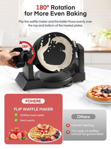 FOHERE anti-scald housing highlights safe handling during cooking