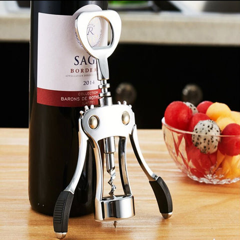 Foho gift-ready packaging showcasing elegant corkscrew set.