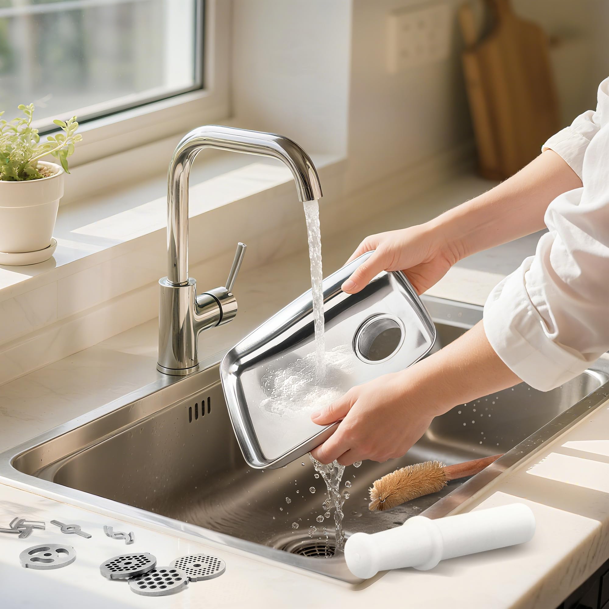 FOKIEE three sausage stuffer tubes enable versatile sausage creation