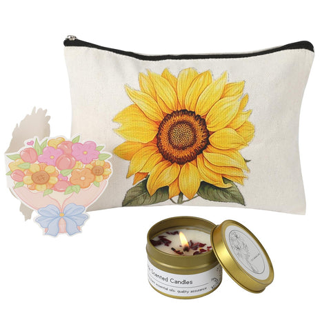 FoldifyZen crochet sunflower with handmade charm