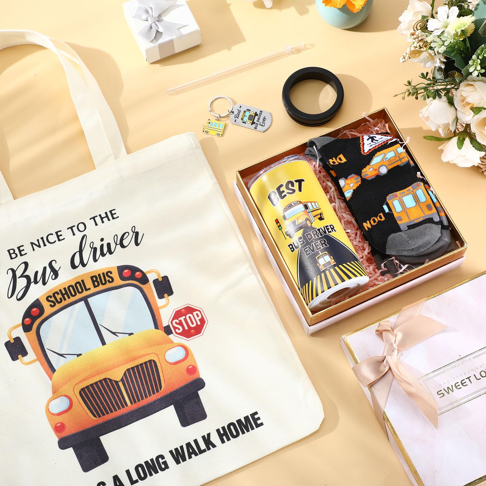 FoldTier bus driver socks with funny message, comfortable wear for everyday shifts.