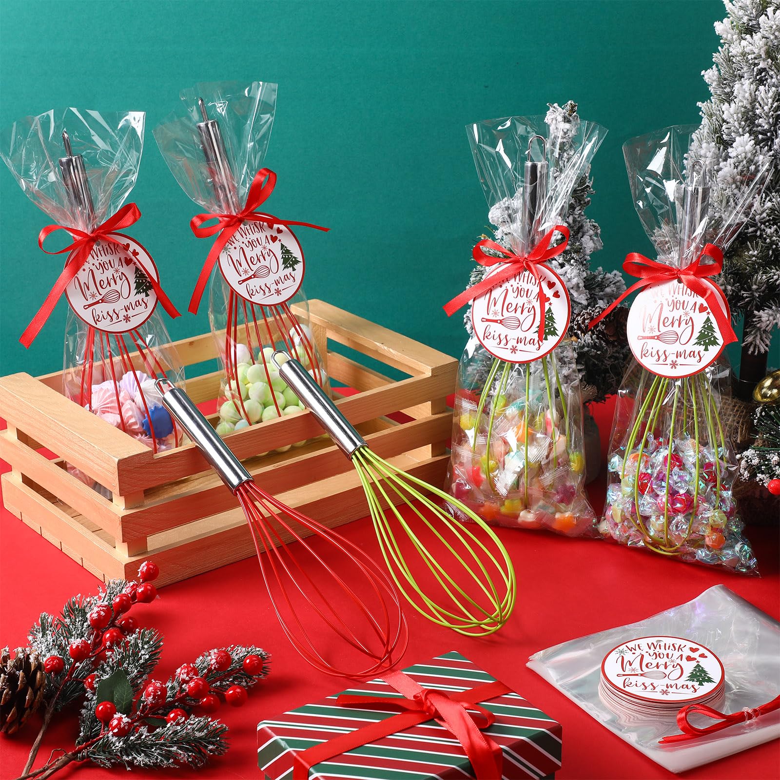 FoldTier decorative holiday ornaments that double as candy holders.