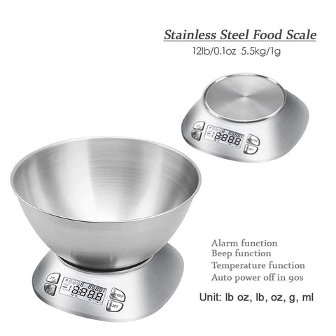 Folind ambient temperature sensor helps monitor kitchen conditions during cooking.