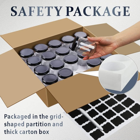 Folinstall versatile jar for canning, honey, yogurt, and desserts.