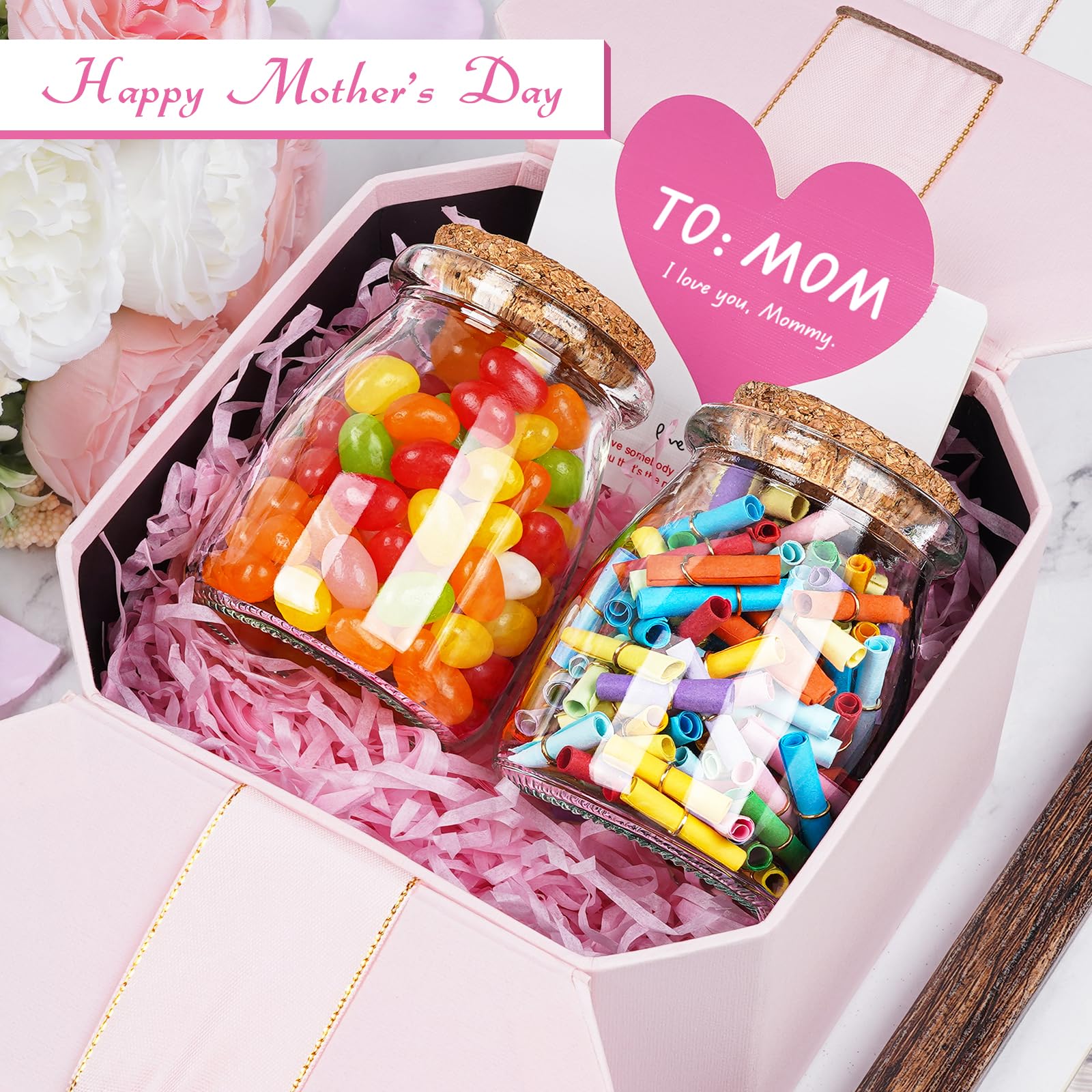 Folinstall 7oz glass jar with PE lid for leak-proof storage