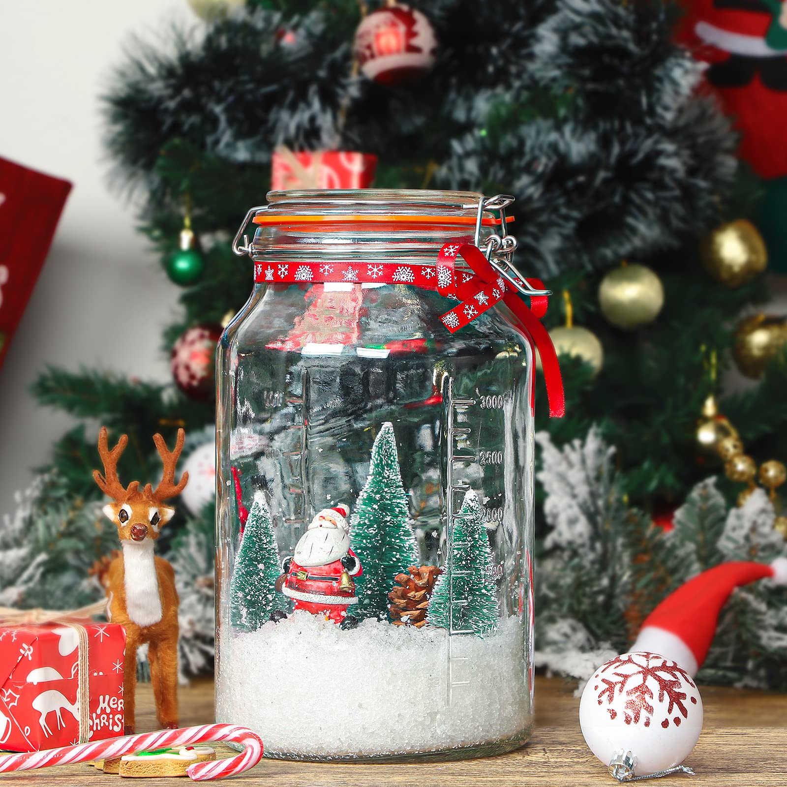 Folinstall hinged airtight lid with silicone gasket ensures leak-proof storage.