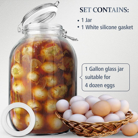 Folinstall durable glass jar with thick walls offers reliable kitchen storage.
