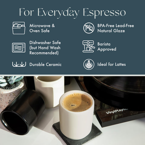 Folk Ceramics Dylan 8oz mug for compact, café-style lattes.