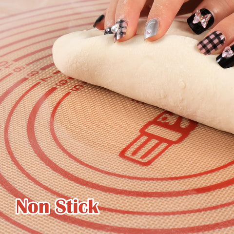 Folksy Super Kitchen non-slip back keeps the mat secure on counters.