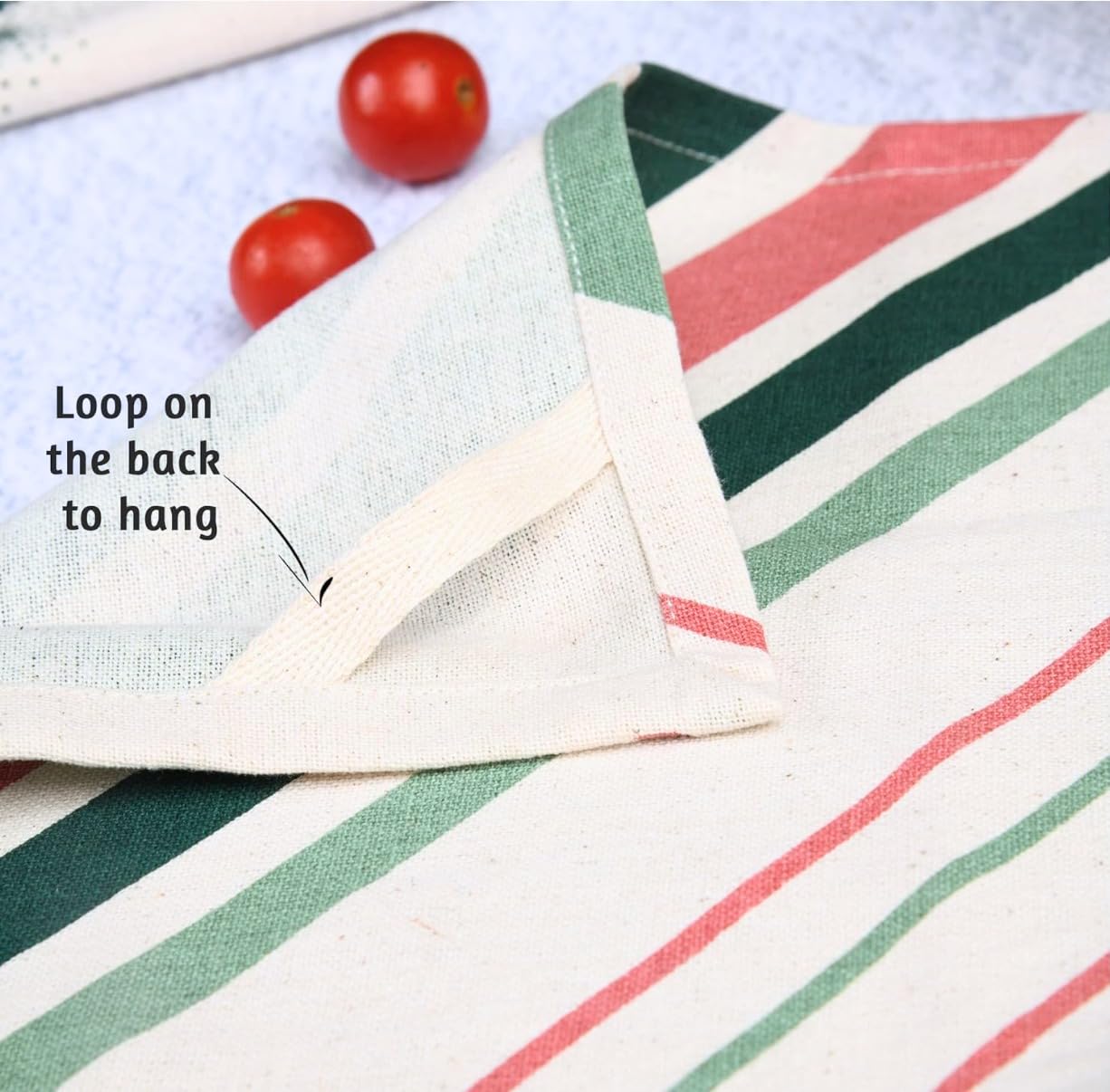 Folkulture Christmas kitchen decor towels ideal for gifting during holidays