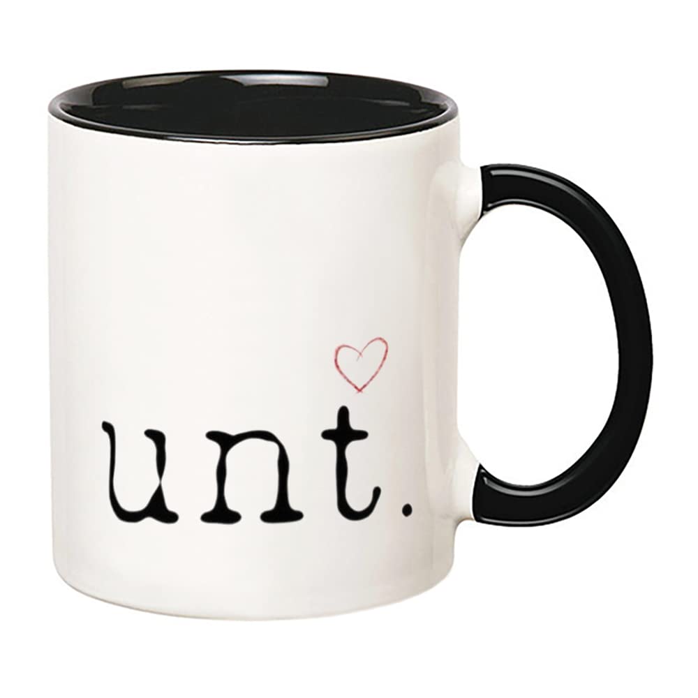 Fonhark Cunt Mug, both-sides print, keeps conversations fun at work.