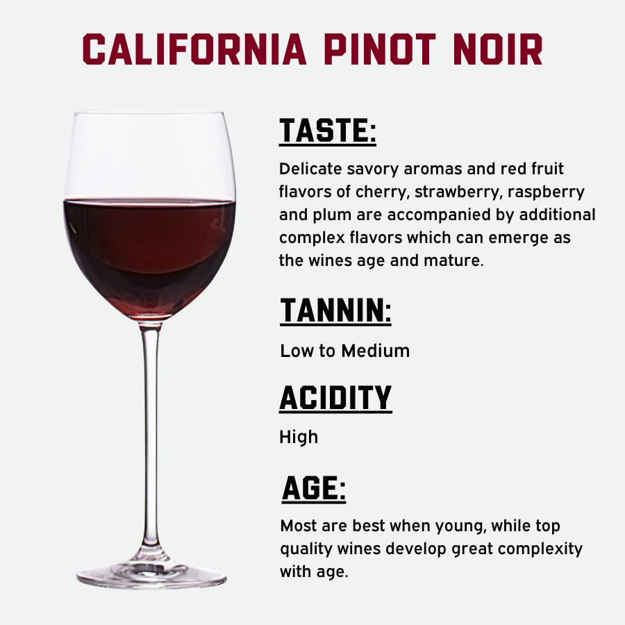 Fontana Pinot Noir gift-ready kit, perfect for holidays or birthdays