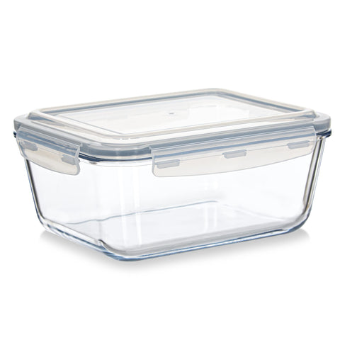 FOOD BOUTIQUE large glass container with 12-cup capacity for meal prep