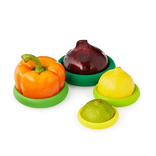 Food Huggers Hoan on tomato seal extends veggie life.