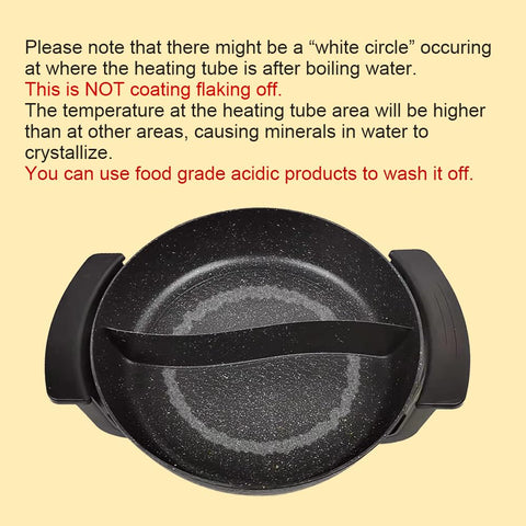 Food Party hot pot easy cleaning after meals with nonstick coating