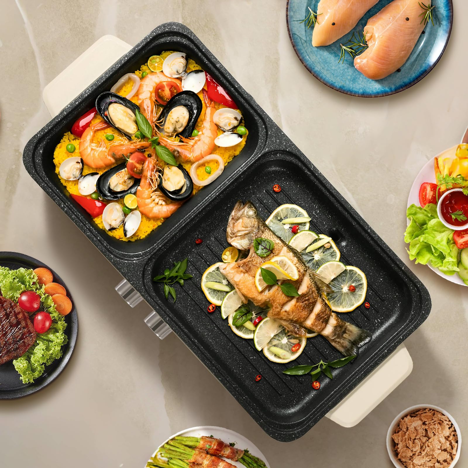 Food Party safety features like ETL cert and auto shutoff enhance peace of mind.