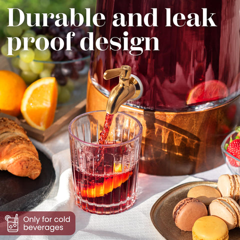 Foodle 1.72-gallon capacity keeps drinks ready for gatherings