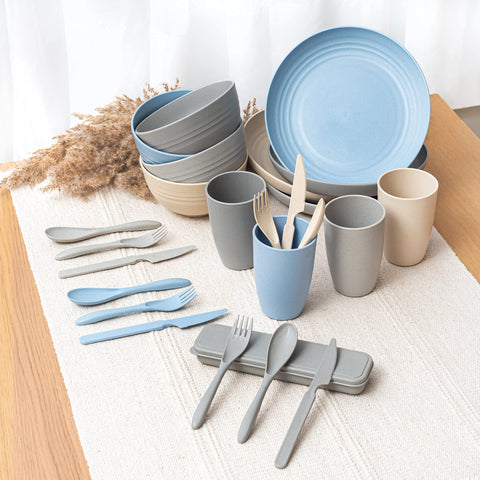 FOODLE dinnerware with durable edges for everyday use.