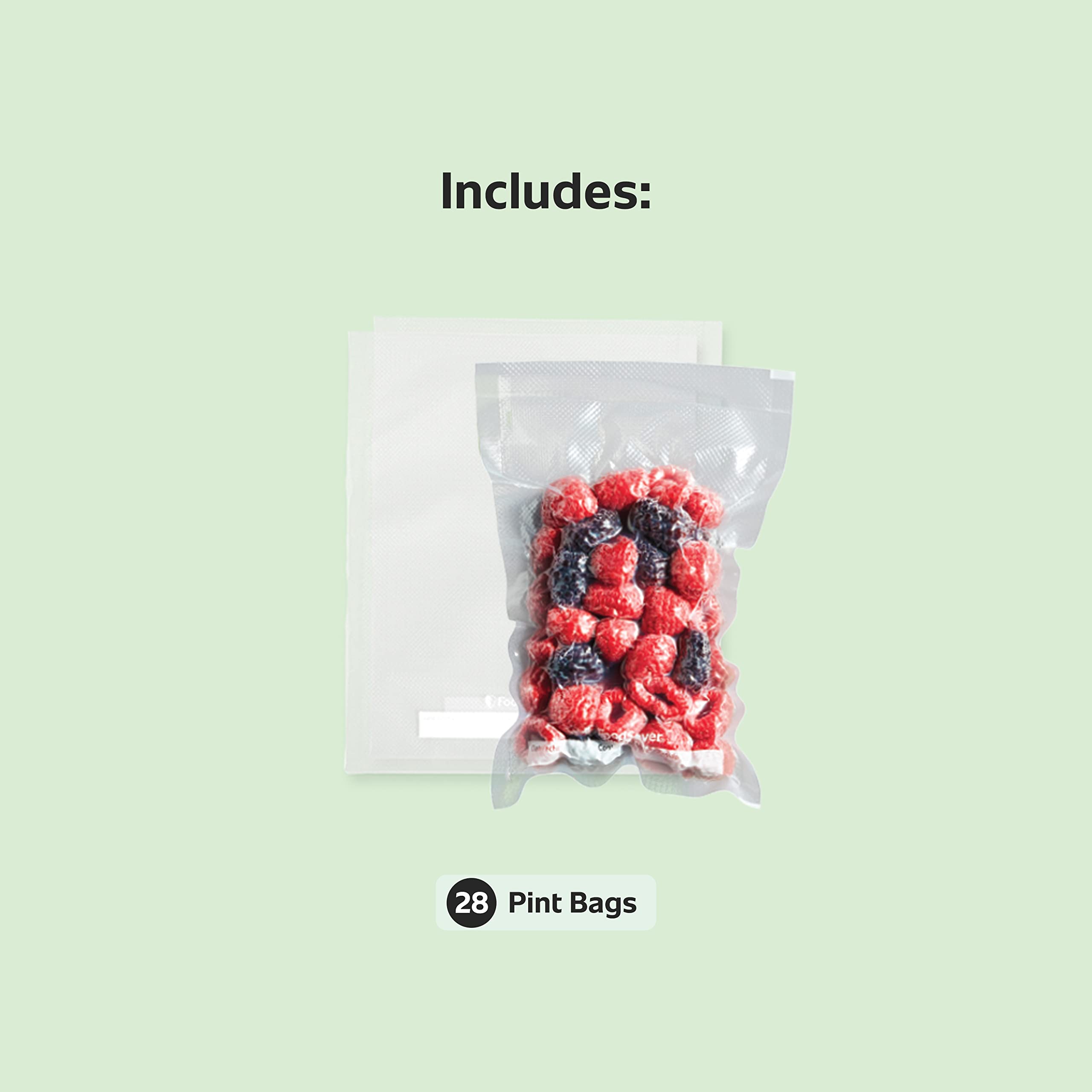 FoodSaver bags can be washed and reused after safe cleaning.