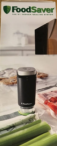  Foodsaver charging cord included for easy top-up power