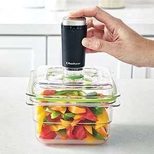 Foodsaver cordless design allows sealing on the go without a dock