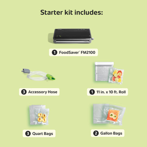 FoodSaver durable unit with five-year warranty signals long-term reliability.