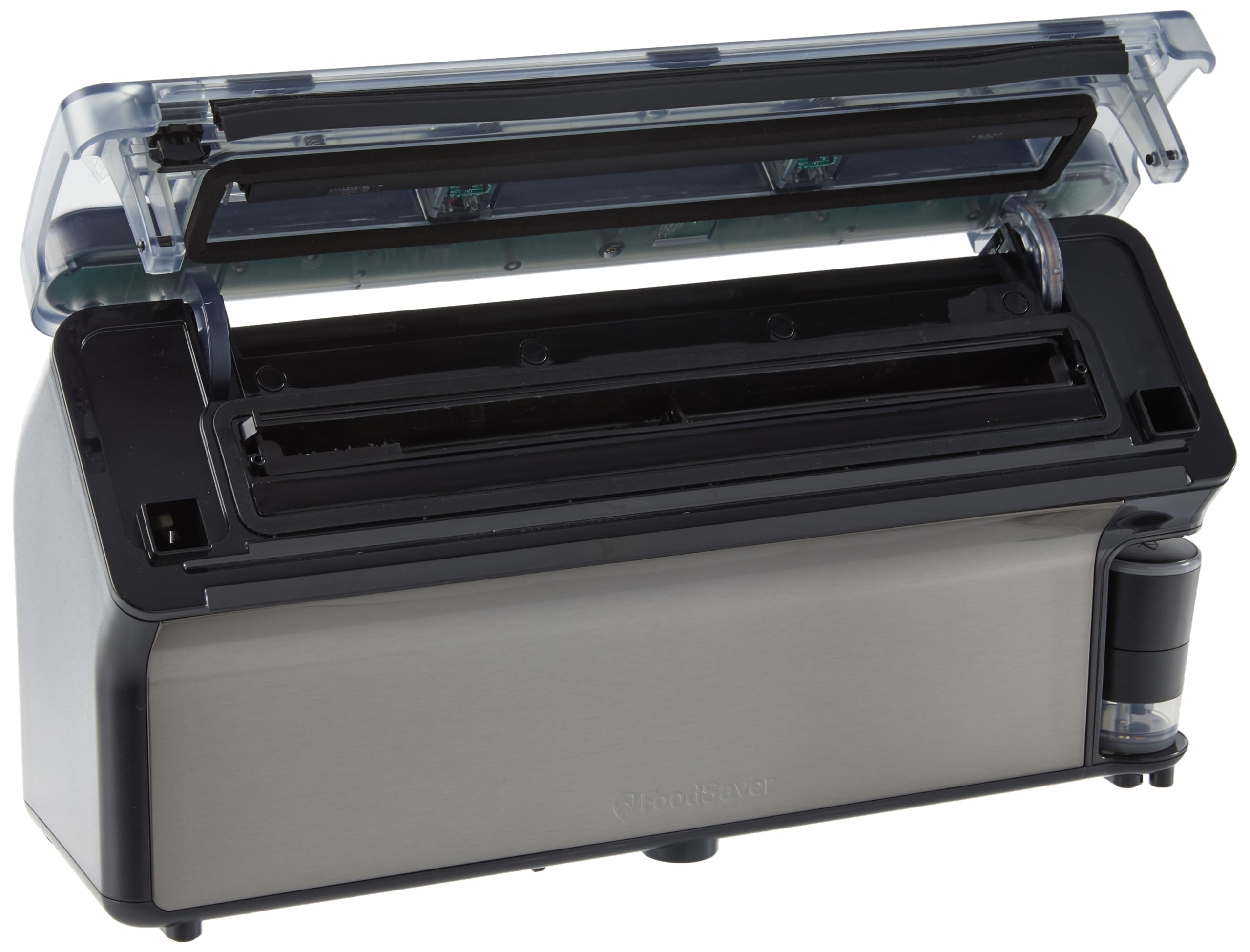 FoodSaver Elite LiquidPlus auto bag detection ensures hands-free sealing in seconds