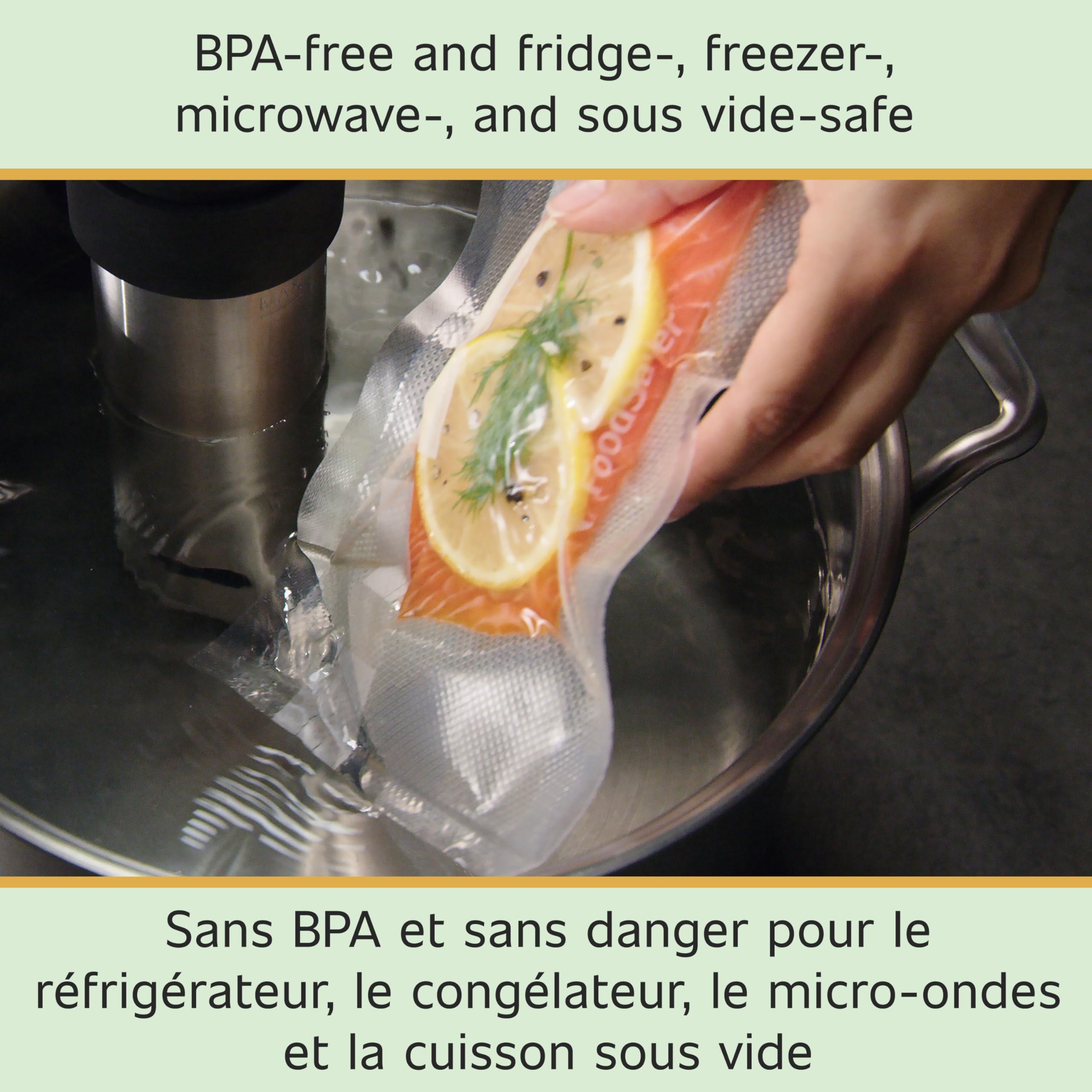 FoodSaver made in USA emphasizes quality domestic manufacturing.