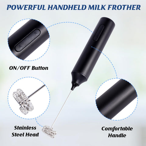 FoodVille MF05 spare whisk head included for quick replacements.