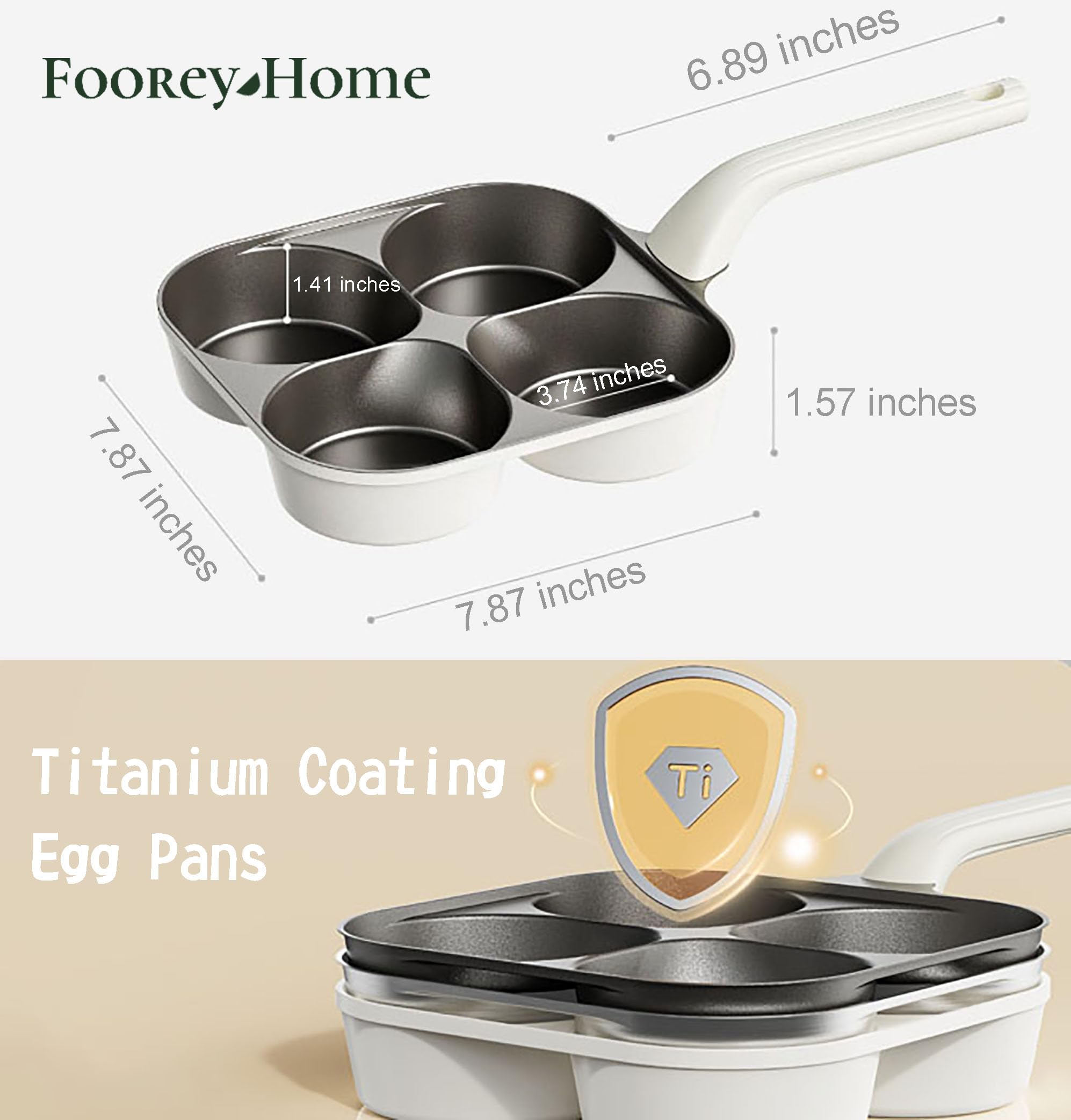 Foorey Home includes cleaning brush and spatulas for convenient cooking setup.