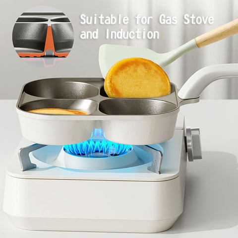 Foorey Home raised ergonomic handle provides comfortable grip on stovetops.
