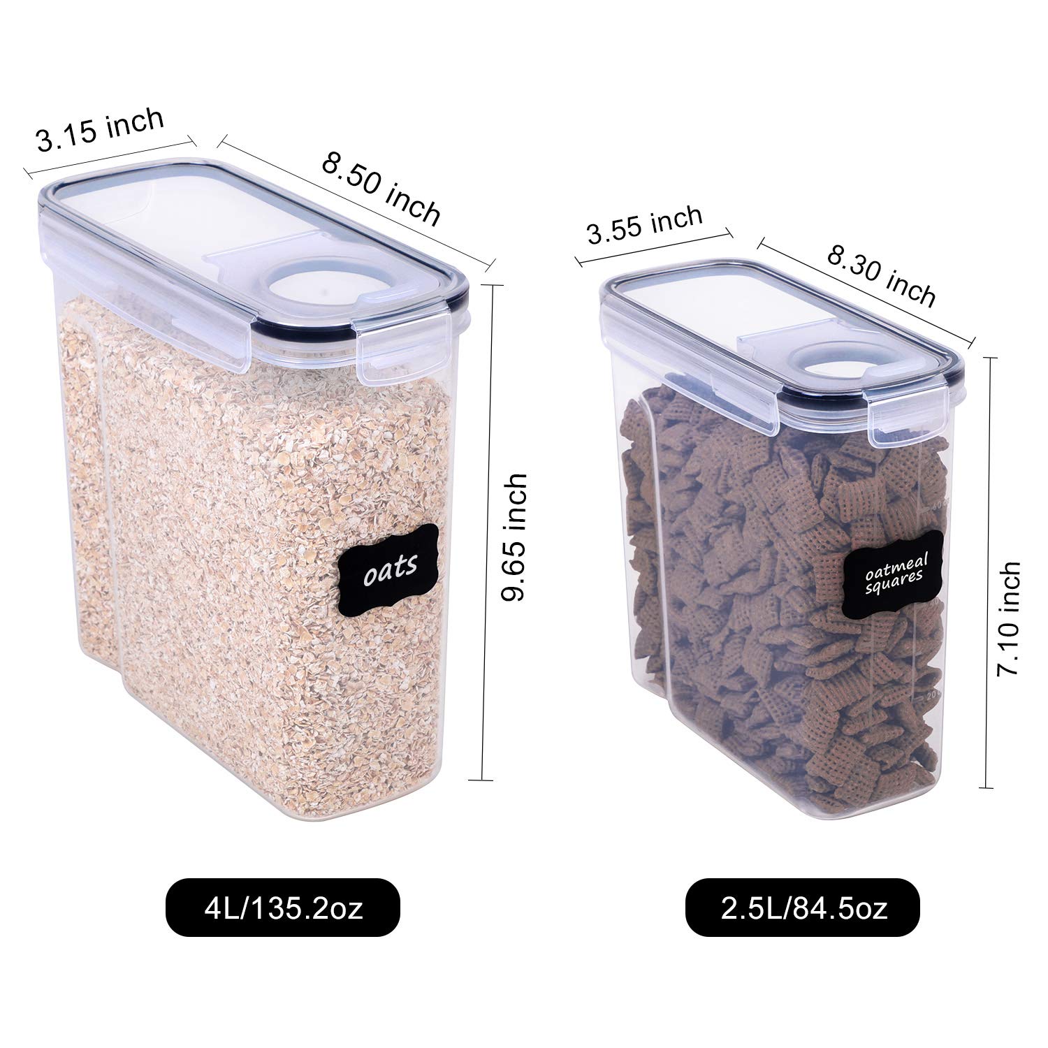 FOOYOO includes 16 labels and a marker for pantry organization.