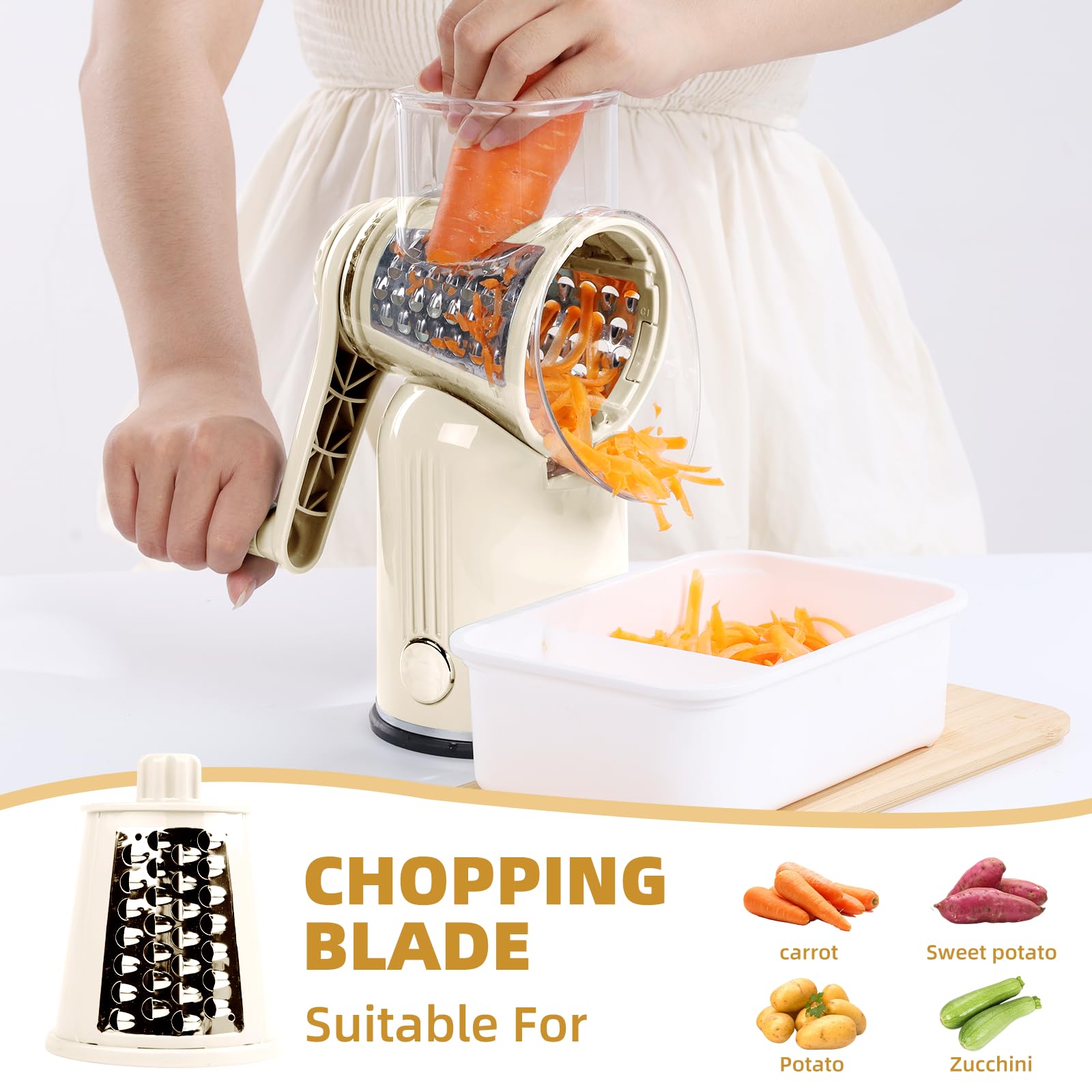 Fooyoubei easy disassembly for cleaning and compact storage.