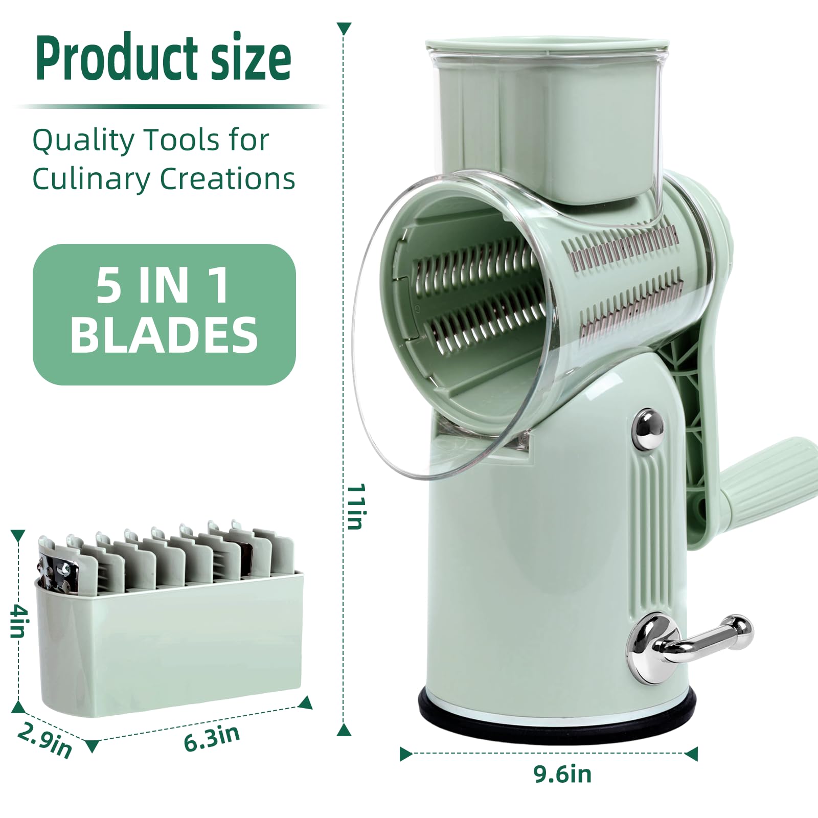 Fooyoubei blades storage box showing blade organization after use