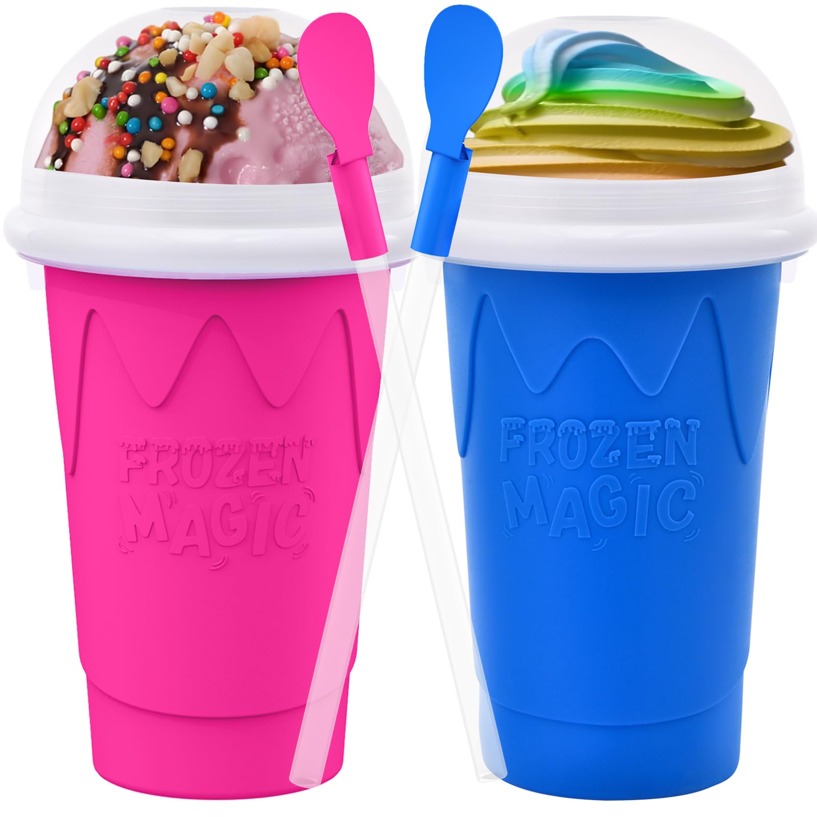 Fopudy Slushie Cup 500ml ready to freeze for quick frosty drinks.