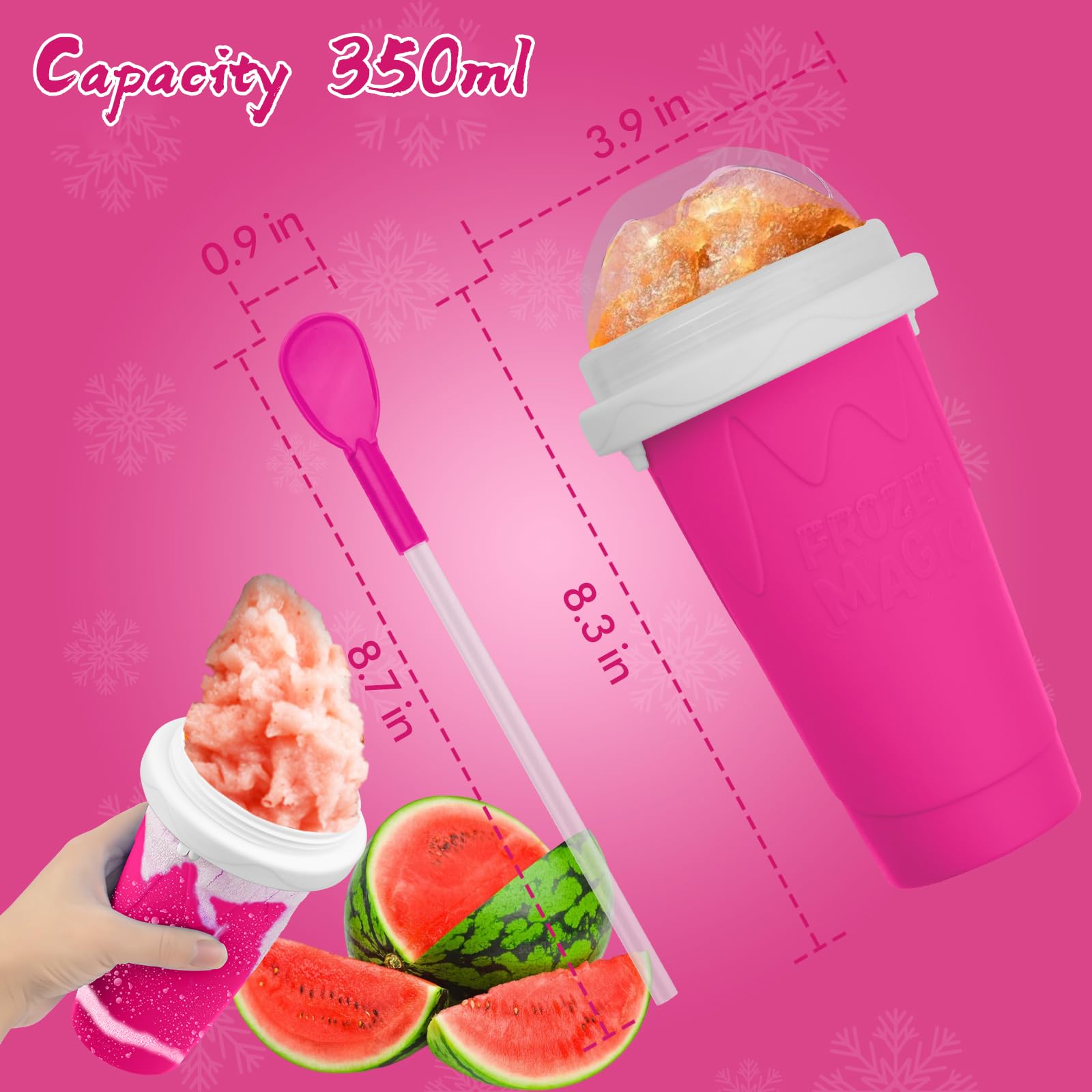 2-in-1 straw and spoon design by Fopudy enhances on-the-go snacking.