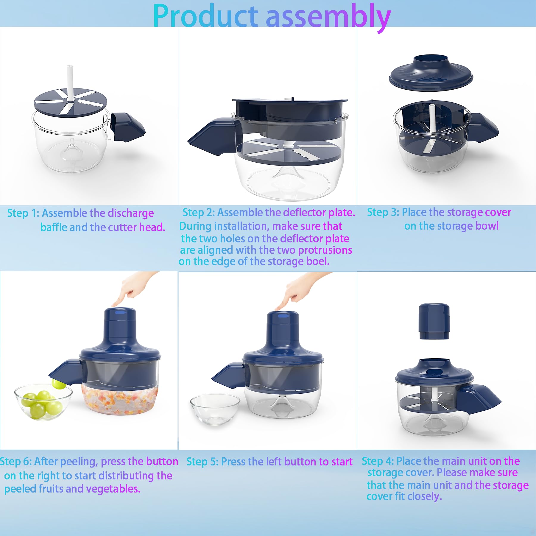 Fopudy stainless steel body highlights durability and rust resistance.